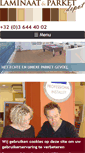 Mobile Screenshot of parketdepot.be
